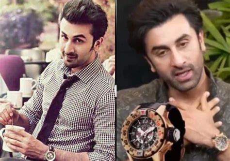 Ranbir Kapoor sports watch